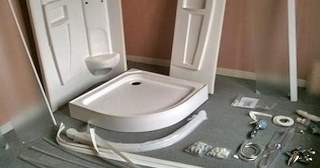 Установка душевой кабины Усинск, цена от 3006 руб.